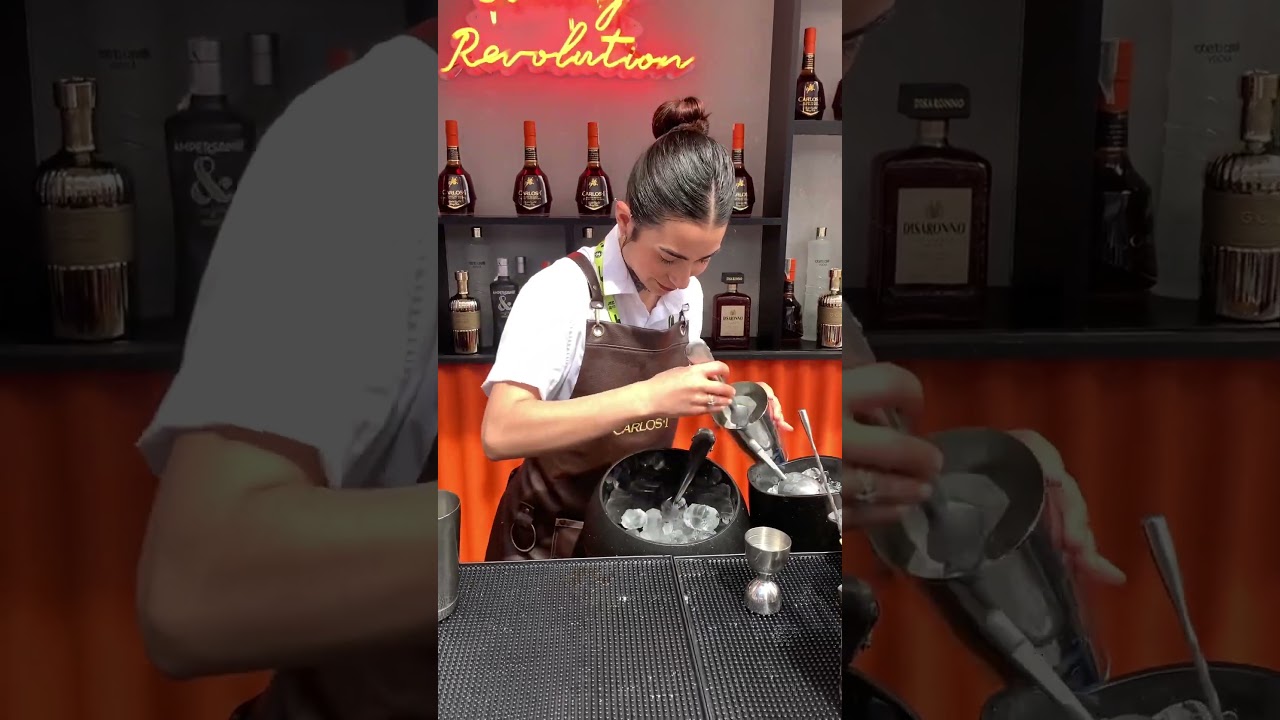 Cocteles con Brandy Carlos I  en la Mutua Madrid Open 2023