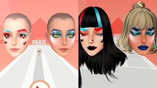 Makeup Battle 👸💄 All Levels Gameplay Trailer Android,ios New Game screenshot 2