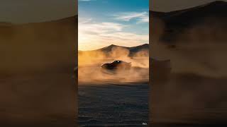 Car drift video in desert in sunset hashtags #shortsfeed #shortvideo #shorts