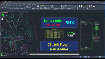 Sơ họa mốc SHM 2023 Cắt ảnh flycam từ AutoCAD | Crop AutoCAD drawing | AutoLISP Reviewer