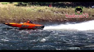 Bat Outta Hell and Easily Influenced race the Clearwater River