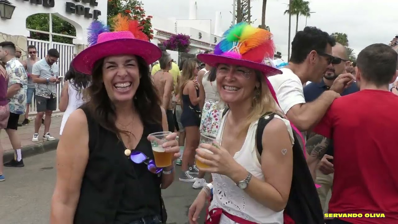 GAY PRIDE MASPALOMAS  2022 EN GRAN CANARIA SERVANDO OLIVA