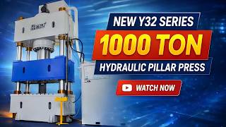 Y32-1000T Pillar Press Launch | Heavy-Duty Power Hydraulic Press by HARSLE