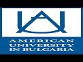 American university in bulgaria
