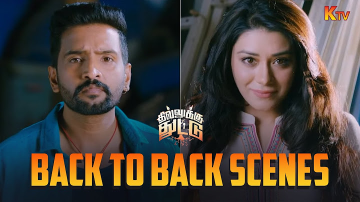 Dhilluku Dhuddu Back to Back Scenes | Santhanam | Anchal Singh | Karunas | KTV