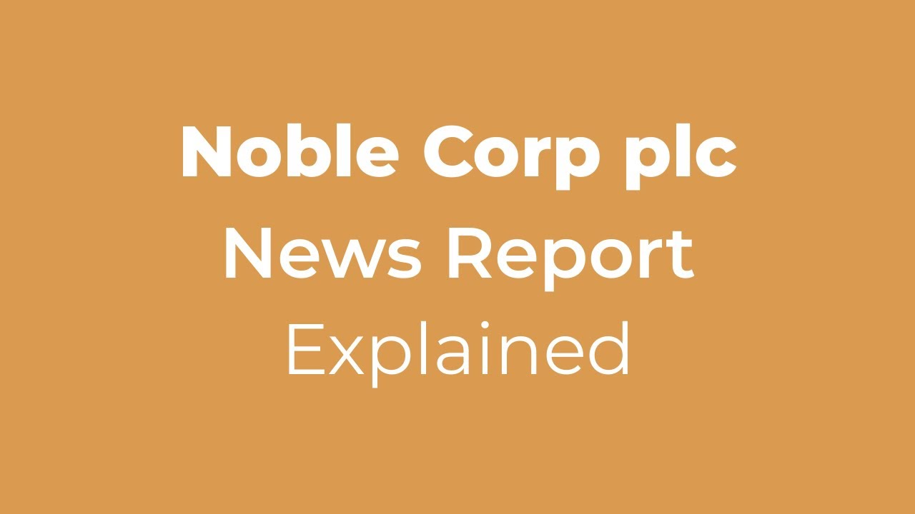 Noble Corp's Boardroom Shuffle: Smooth Exit or Hidden Depths?