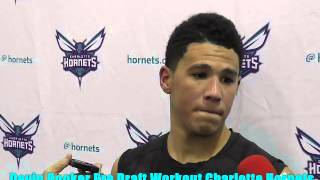 Devin Booker Pre Draft Workout Charlotte Hornets