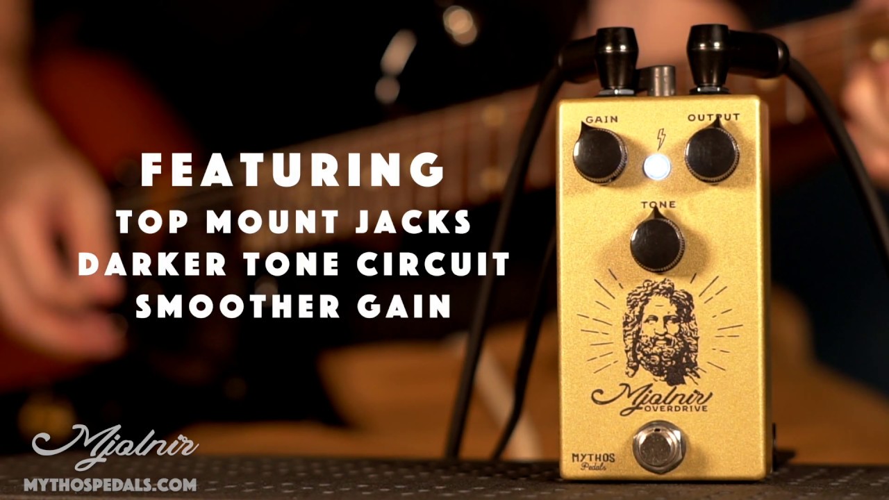 Mythos Pedals Mjolnir Overdrive w/ Rivolta Combinata I - YouTube