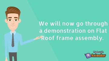 IHP Frame assembly Part 3: Flat Roof Frame Assembly