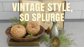 Turning $5 Goodwill Bins Finds into a Stunning Vintage Vignette | Thrift & Resell Inspiration