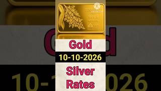 Today Gold Rate in 10-10-2026//Today Gold Rate//Today Silver Rate//Today Gold &amp; Silver Rate