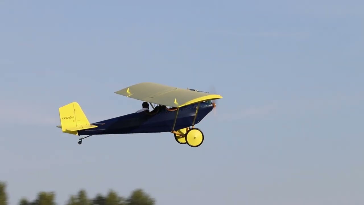Pietenpol Air Camper...second takeoff of scratch built, 1/3-scale model