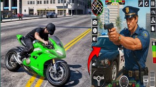 Driving Motor Racing Simulator - Bike Racing Game - Android Gameplay
