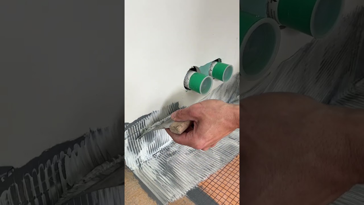 Réaliser un plan vasque carrelé avec Schlüter-KERDI-BOARD-W