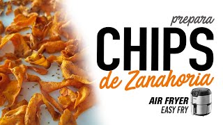 Cómo hacer CHIPS DE ZANAHORIA en la #airfryer | 3 de Febrero DÍA MUNDIAL DE LA ZANAHORIA