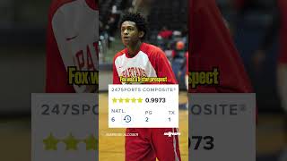 De’Aaron Fox been a blur to guard since HS 💨 🦊 #shorts