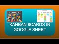 Using KANBAN BOARD in Google Sheets EASY ( GOOGLE HAS NOW RECTIFIED THE BUG i highlighted)