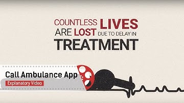 Call Ambulance App | 2D Explanatory Video | Raasta Studios