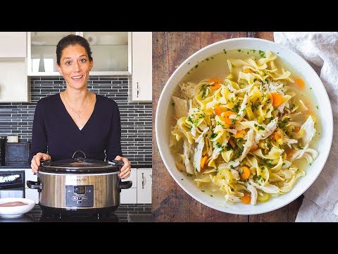 Slow Cooker Chicken Noodle Soup