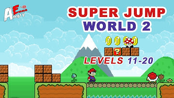 Super Jump World 2 - Levels 11-20 / Gameplay Walkthrough (Android Game)