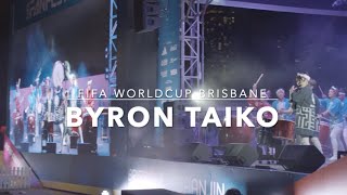 Byron Taiko Australia Stage Performance - Fifa World Cup Fun Festival Brisbane 2023