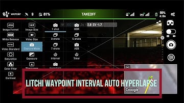 Litchi waypoint Auto Interval Photo Capture Demo