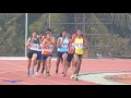 Women's  800m  Final- 75th All India Inter University Athletics championships-2014-15