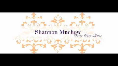 Shannon Muchow VO demo