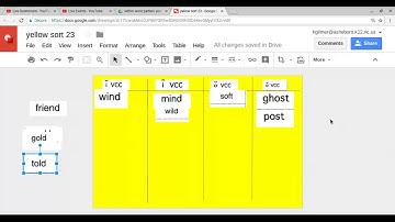 Words Their Way Within Word Patterns sort 23