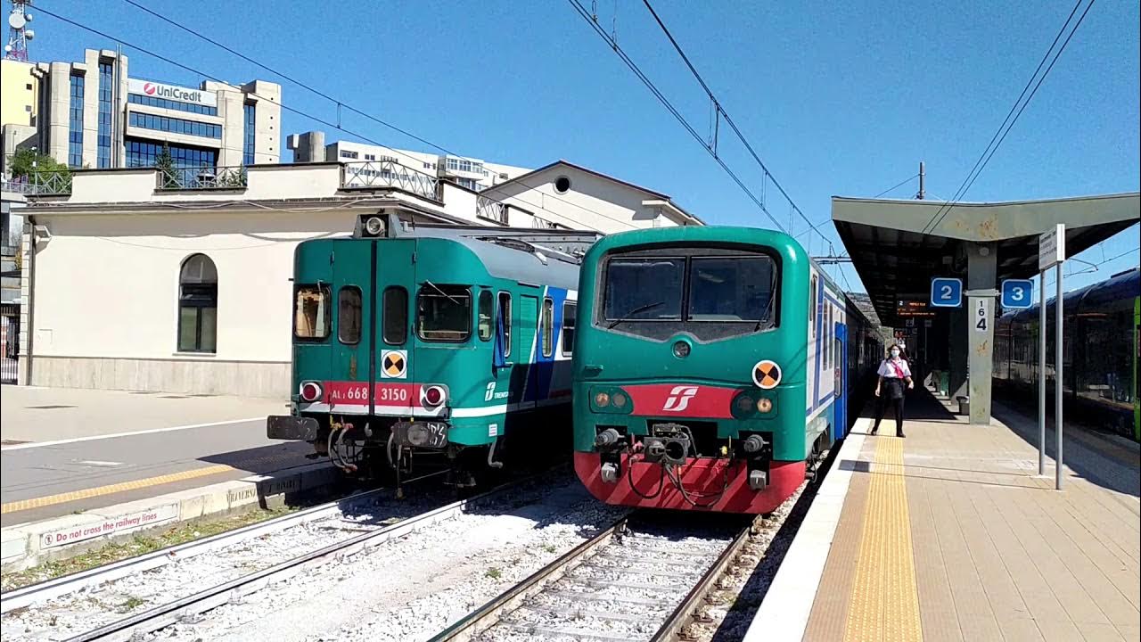 TRENI ALLA STAZIONE DI POTENZA E DINTORNI BELLE STROMBAZZATE!! YouTube