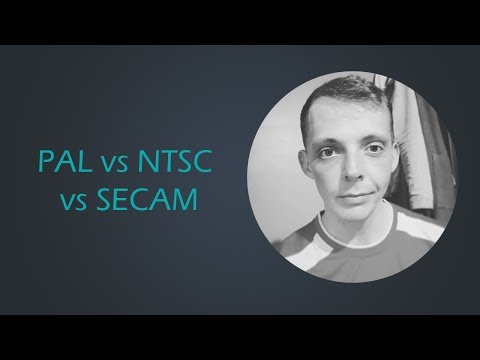 PAL vs SECAM vs NTSC - Comparisons