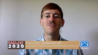 Meet The Candidates 2020: Travis D.E Gyldstrand