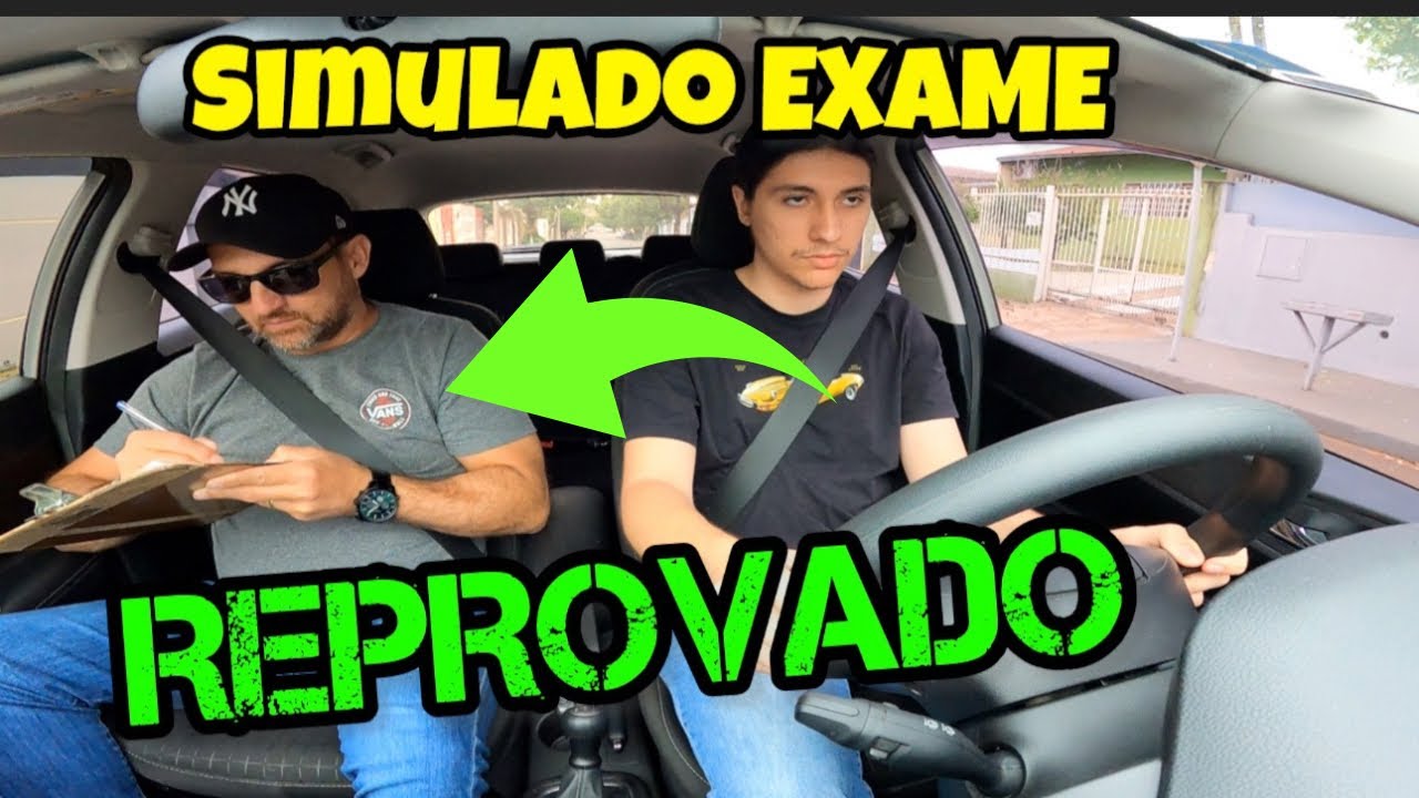 REPROVADO SIMULADO EXAME PRÁTICO DETRAN 2025 VEJA AS FALTAS #Detran #CNH #AutoEscola 