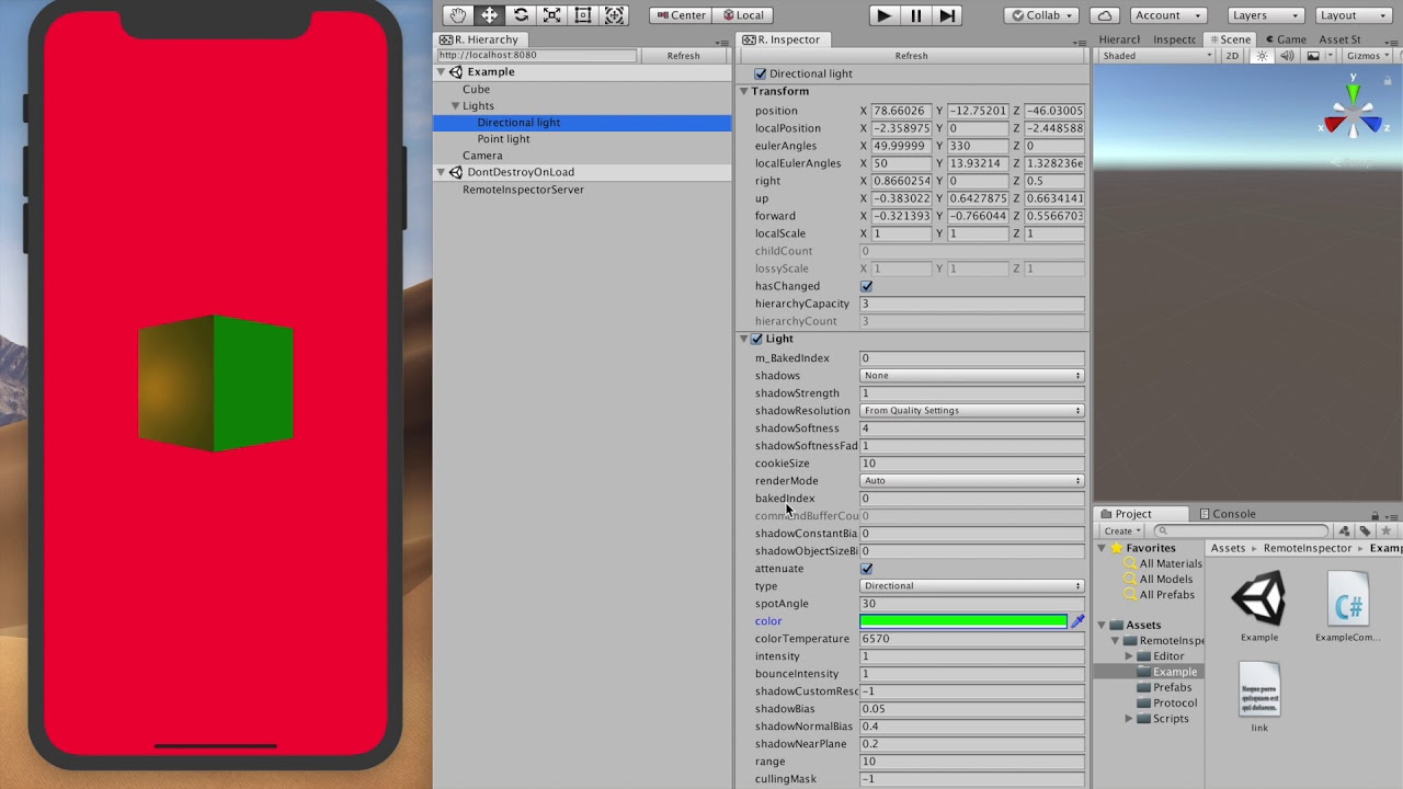 Using Theirs - Remote Inspector for Unity 3D - YouTube