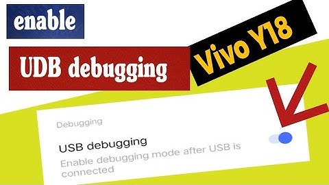 How to enable USB debugging in vivo Y18 | Vivo Y18 ka usb debugging kese on kare