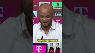 Thumbnail for Deutschunterricht für Vincent Kompany sorgt für Lacher 😂 #shorts