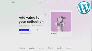 Toka NFT & Crypto Website ★ WordPress Themes & Templates ★