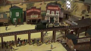 Diorama OVNI Train Western HOe Egger Bahn JOUEF 02
