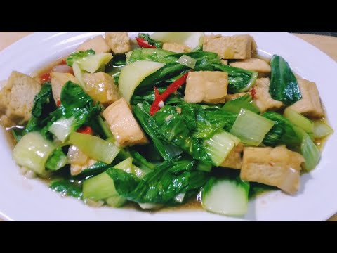 Resep Pakcoy Tahu Saus Tiram