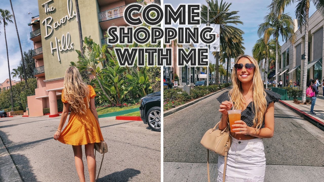 COME LUXURY SHOPPING WITH ME IN LA, RODEO DRIVE, BEVERLY HILLS VLOG