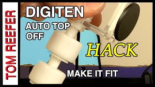 DIGITEN $44 Auto Top Off Review (AND HACK) How To Make It Fit In Small Sumps Or AIO's