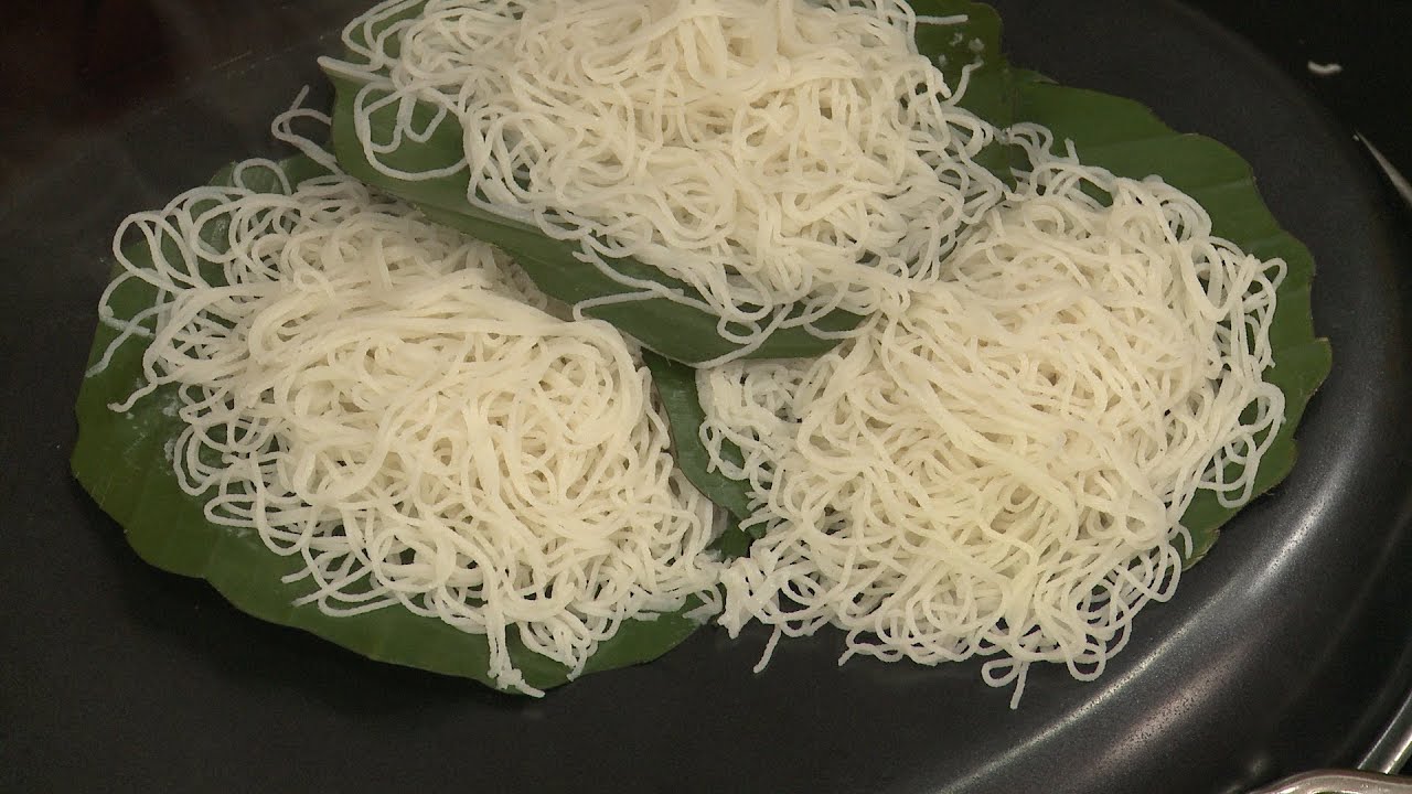 Idiyappam - By VahChef @ VahRehVah.com | Vahchef - VahRehVah