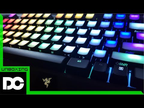 [DC튜브] RAZER Blackwidow Chroma V2 Tournament "텐키리스 기계식 키보드의 끝판왕!" (언박싱&리뷰)