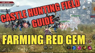 Four Gods Mobile - Easy Farming Red Gem - Castle Hunting Field Guide screenshot 2