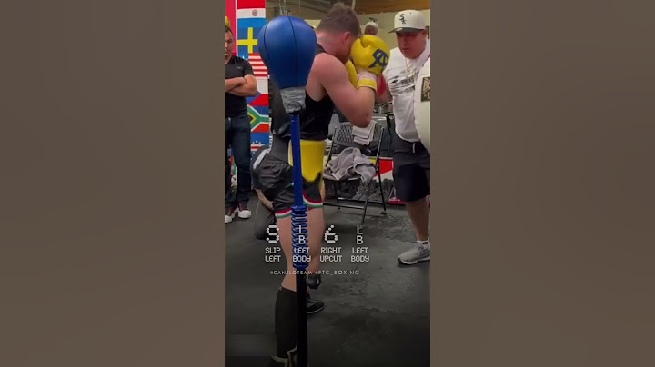 TRY THIS BODY SHOT DRILL BY CANELO ALVAREZ 🥊