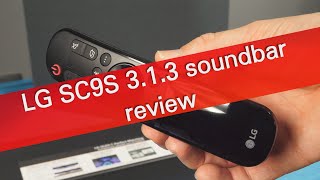 LG SC9S soundbar review - feature packed but does it sound good?