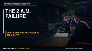 THE 2 A.M. FAILURE: SHIFT HANDOVER, FATIGUE AND 24/7 PLANT RELIABILITY