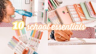 10 school essentials for back to school/back to school life hacks (you actually need these)