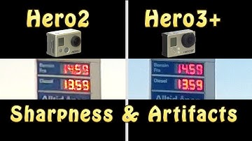 GoPro Hero 3+ Black vs Hero 2, Sharpness and Artifacts