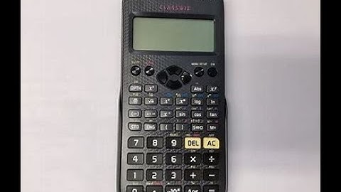 Some cool things you can do with a Casio Classwiz fx-97SG X calculator lol